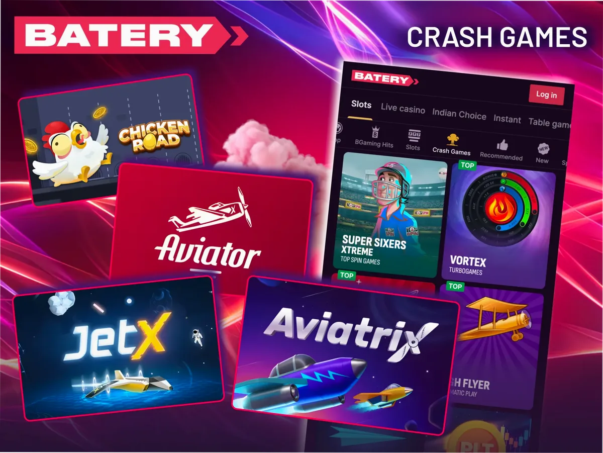 Batery Bet instant games