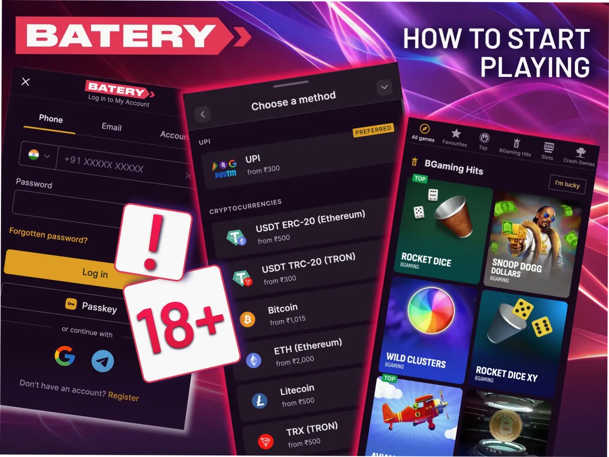 Batery Bet registration guide